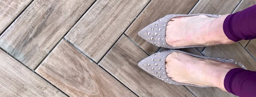 Master Bathroom Herringbone