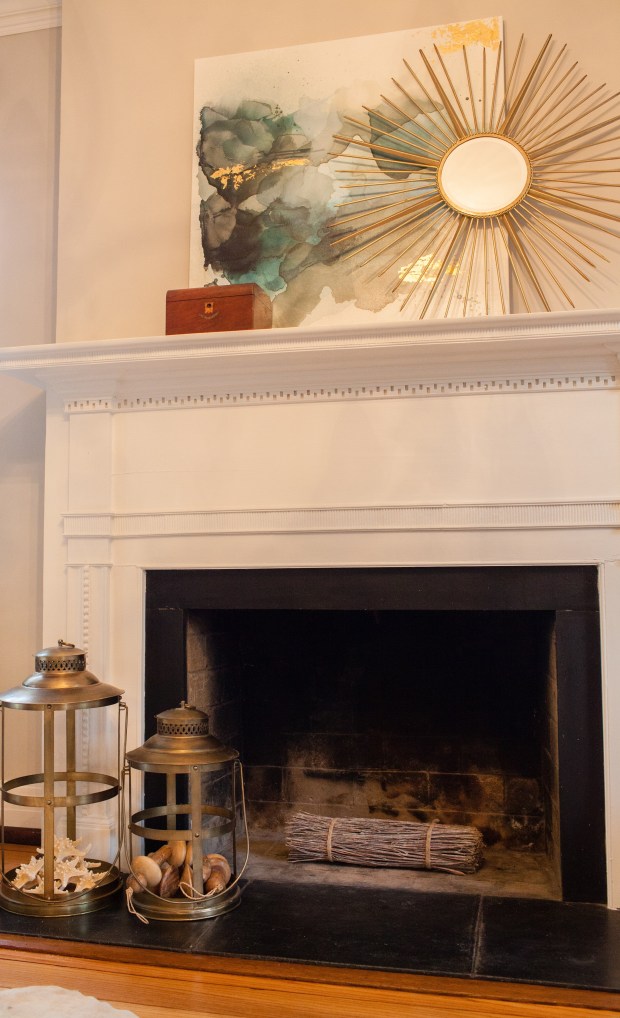 Living Room Mantel: $379